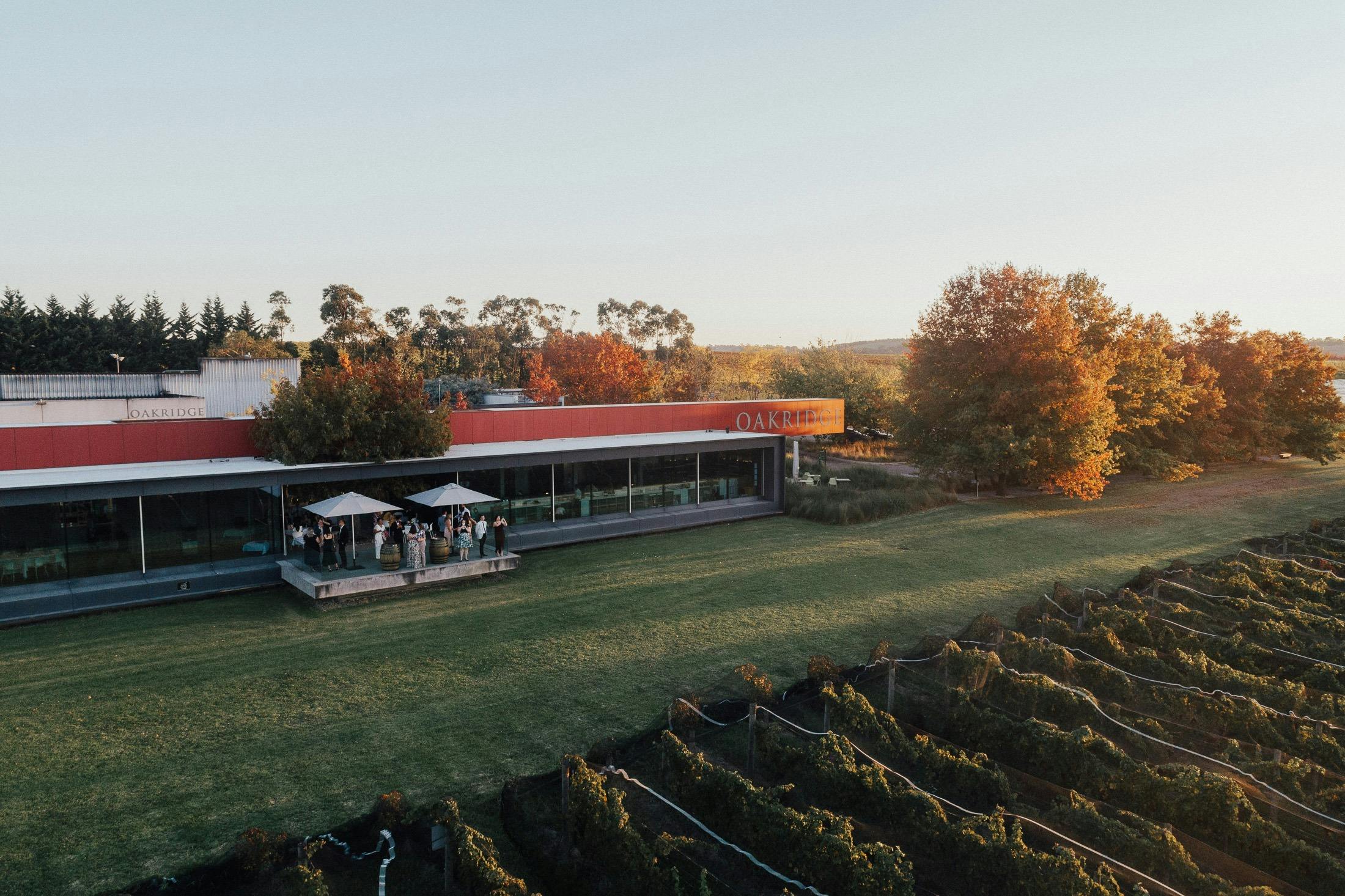 SUnset on the Terrace at Oakridge Estate