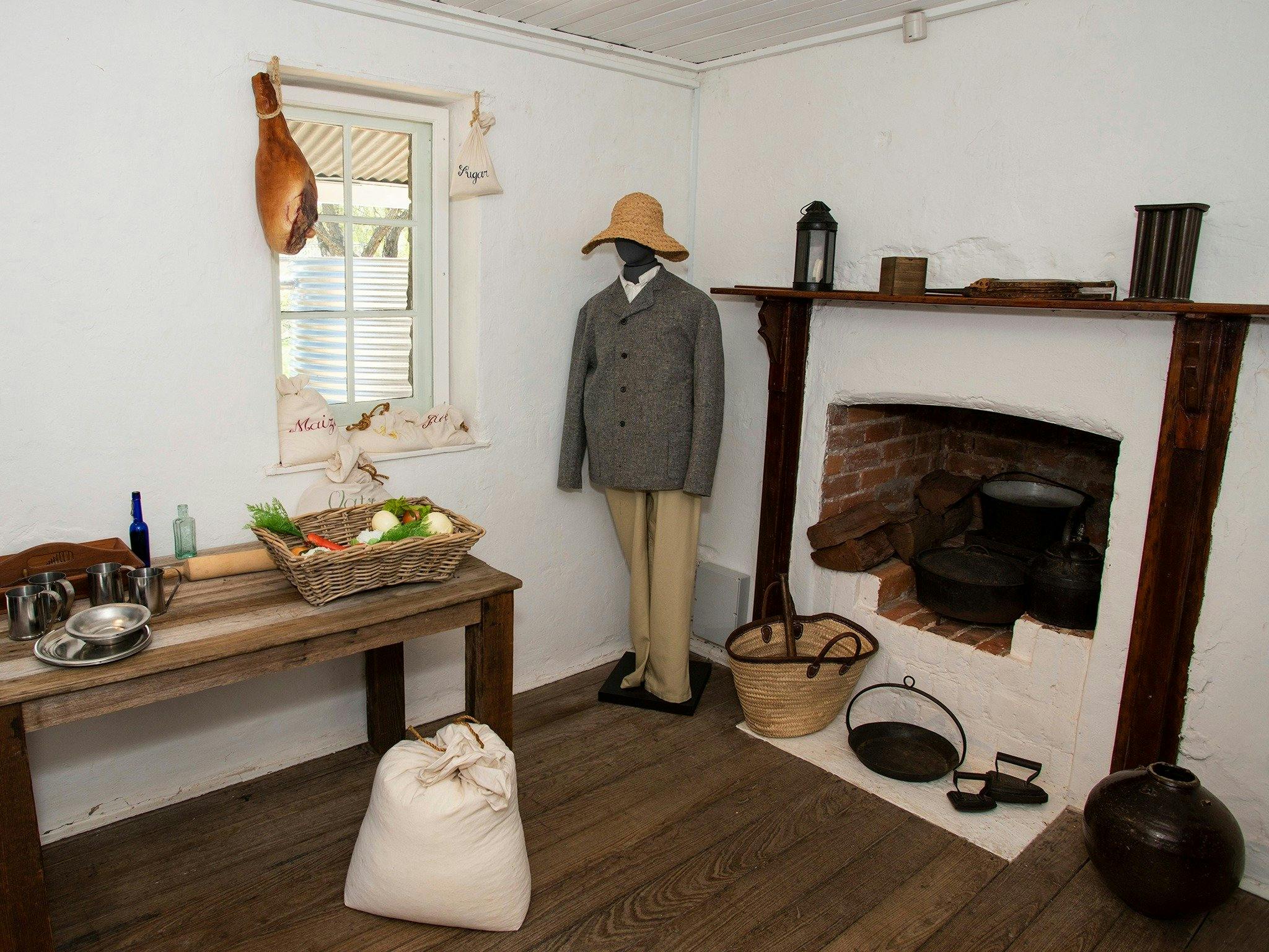 Interior display Blundells Cottage