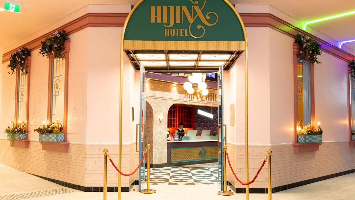 Hijinx Hotel where you play, not stay