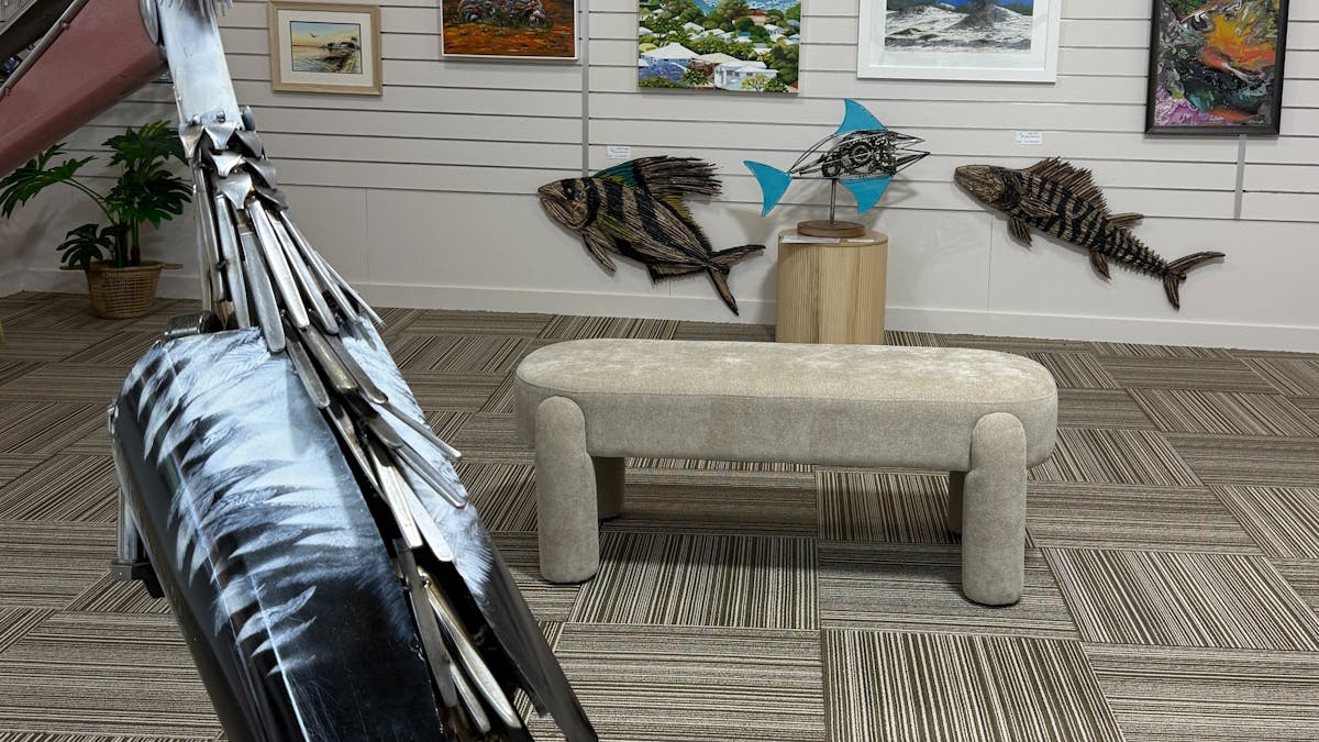 Original artwork, metal & timber sculture