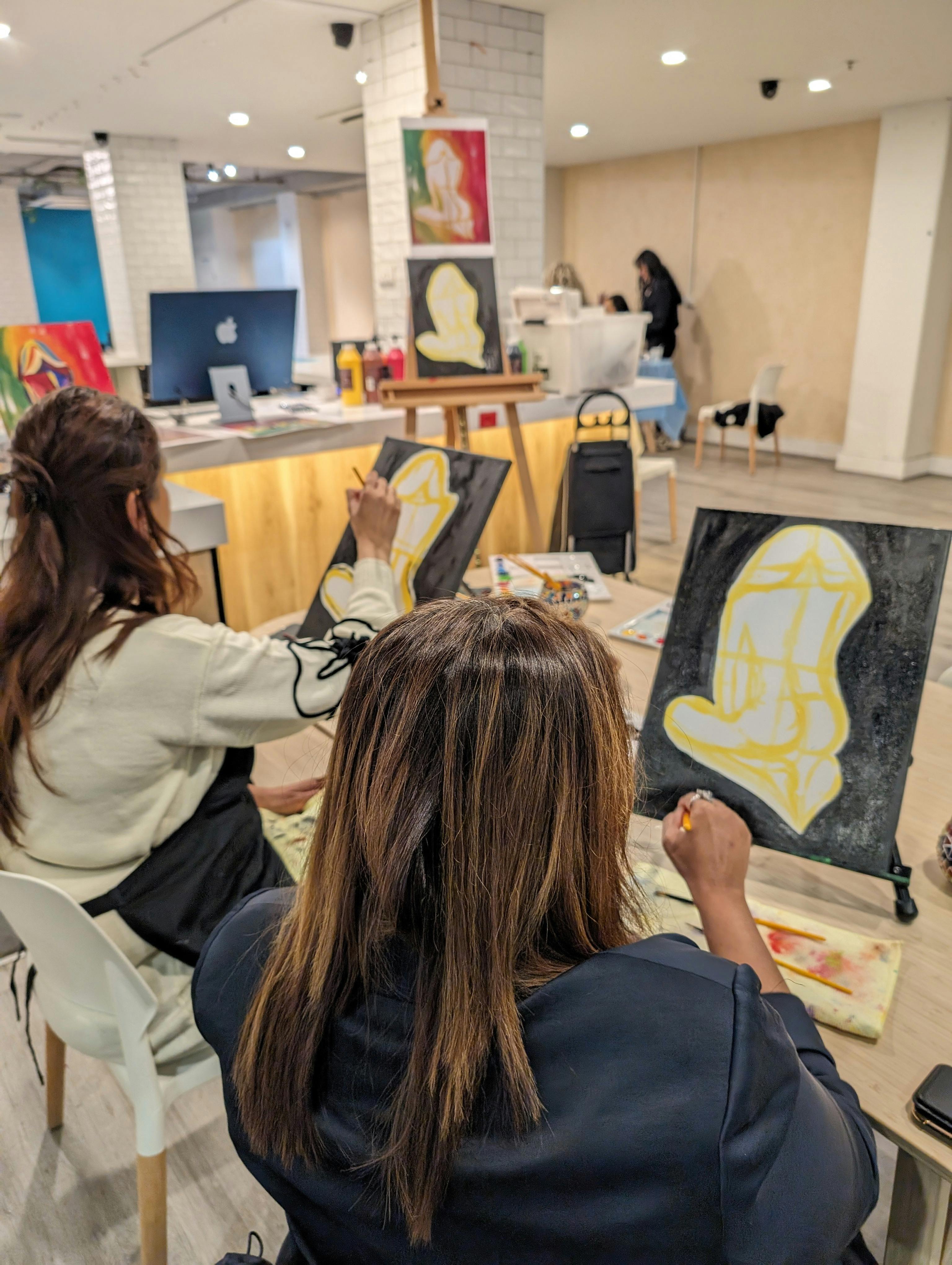 Acrylic Painting Class in Brisbane and Syndey