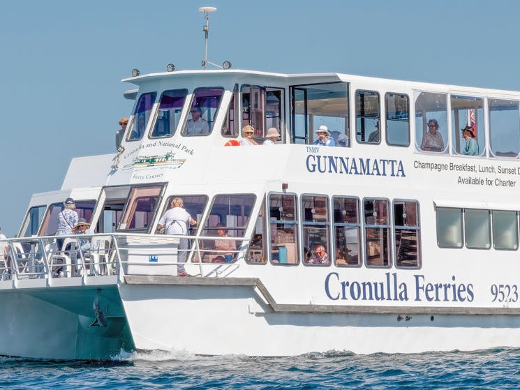 Join us onboard the Gunnamatta for superb dining while enjoying the scenery of Port Hacking