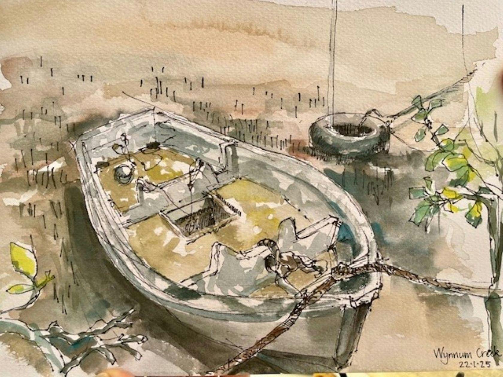 Urban Sketching at Wynnum