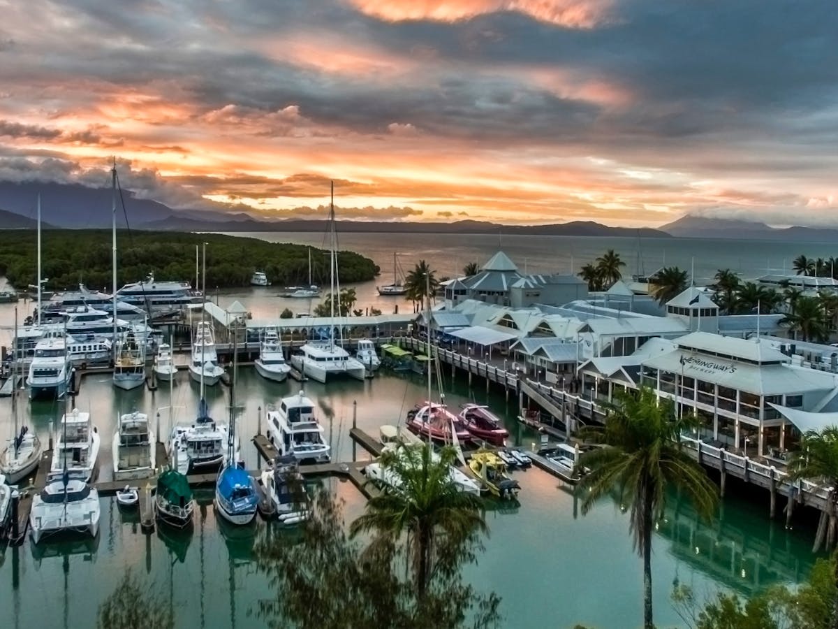 Marina View of Hemingway's Brewery
