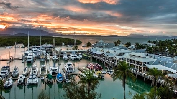 Marina View of Hemingway's Brewery