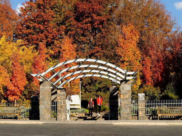 Orange Botanic Gardens entrance