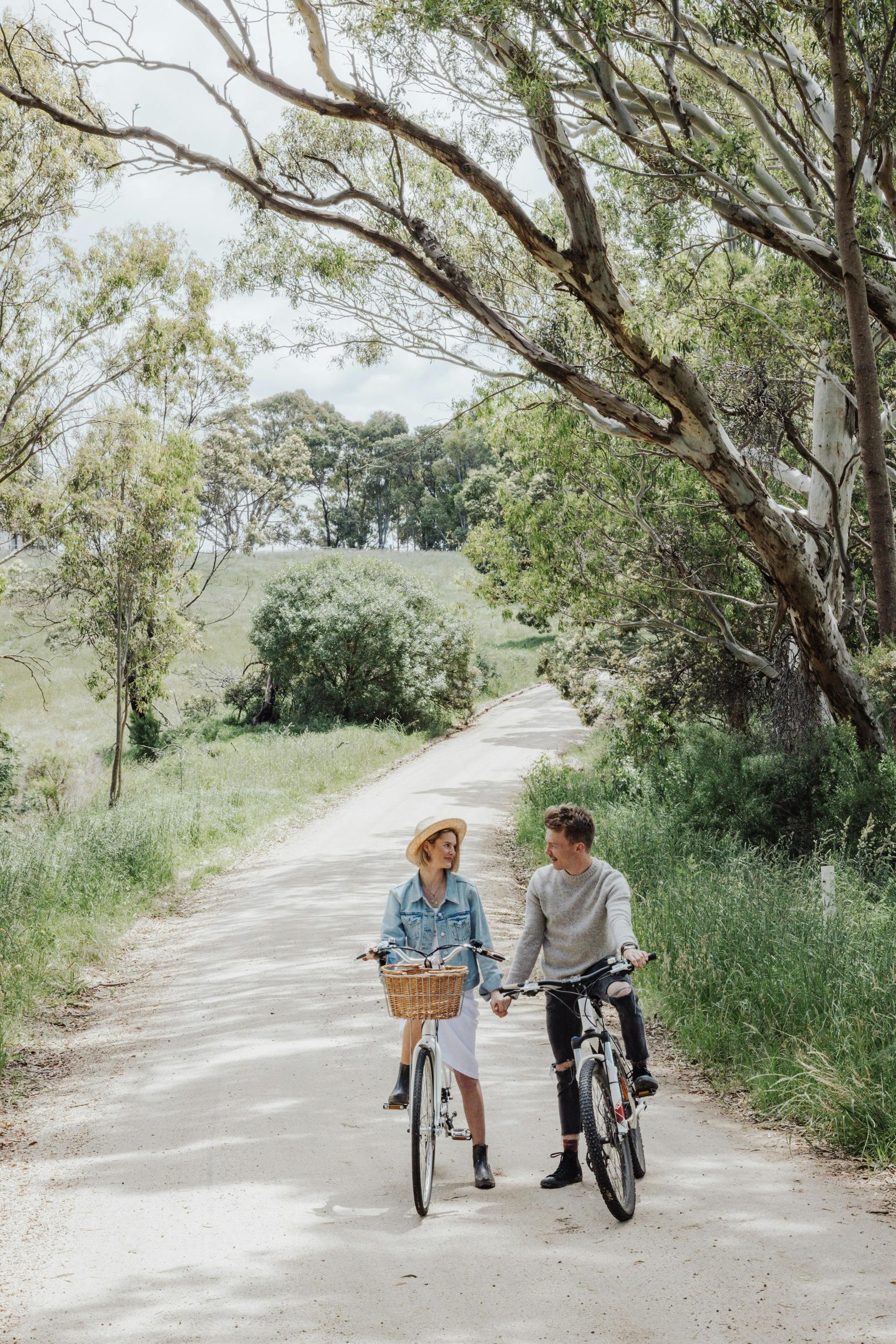 Take a ride on the bikes into the village along Beach Road or to the Metung Hot Springs