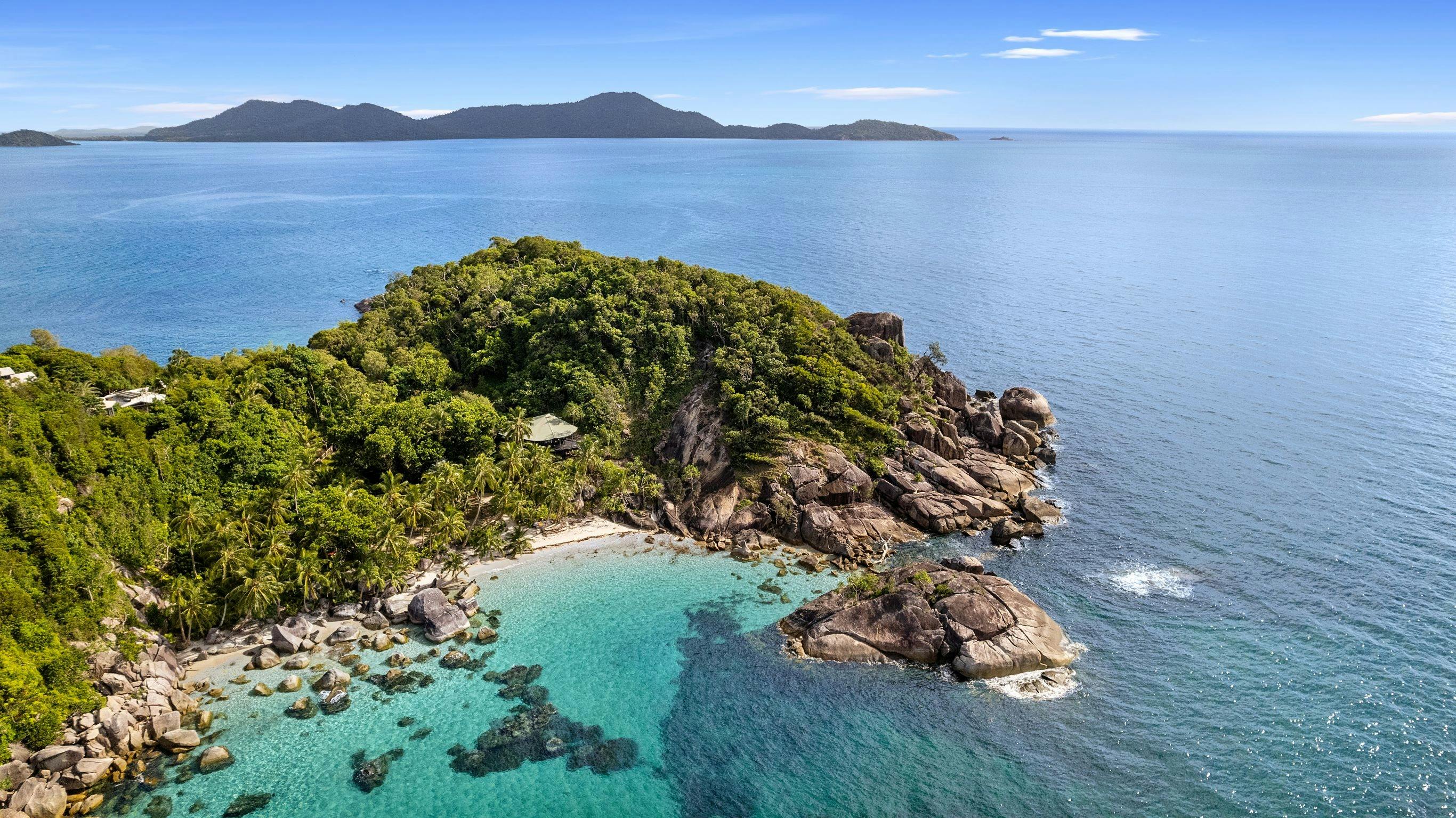Bedarra Island and house location of Doorila Beach House