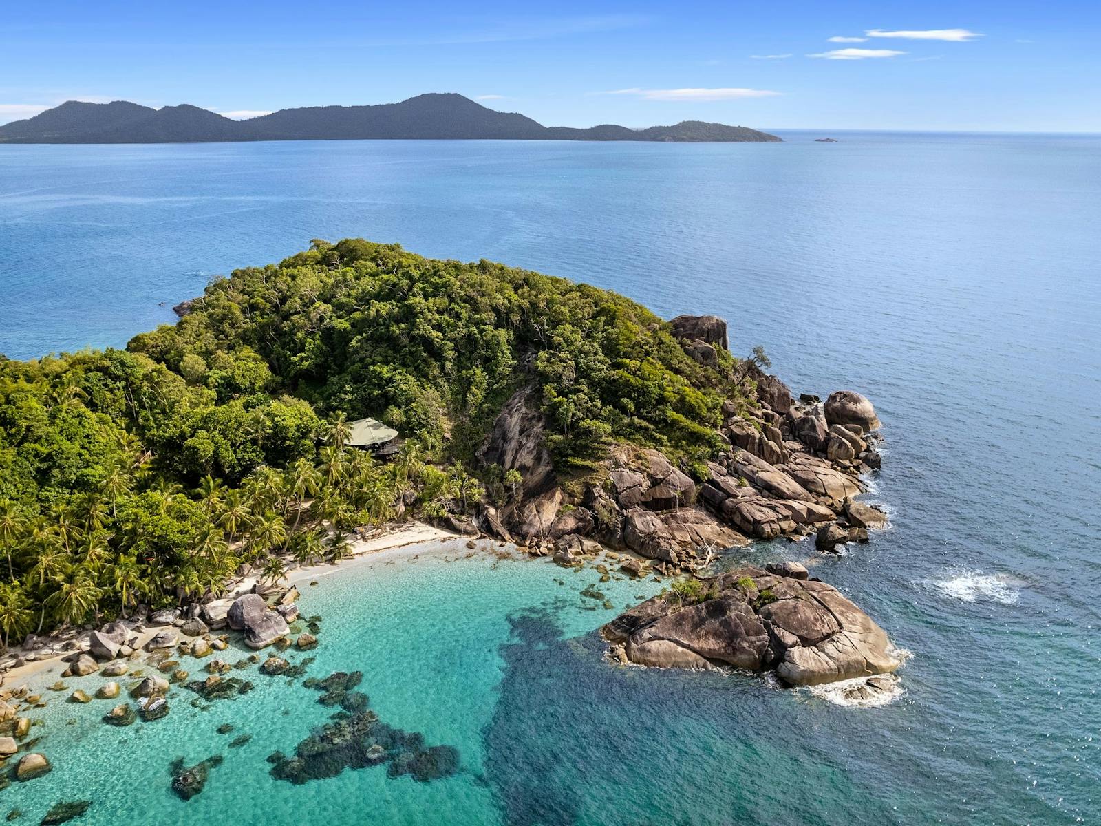 Bedarra Island and house location of Doorila Beach House Bedarra Island and house location of Doorila Beach House