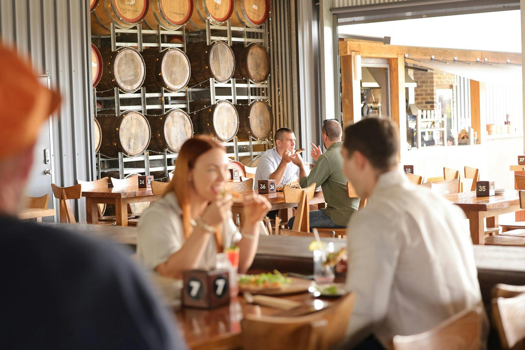 Craft brewery and distillery behind the scenes tour