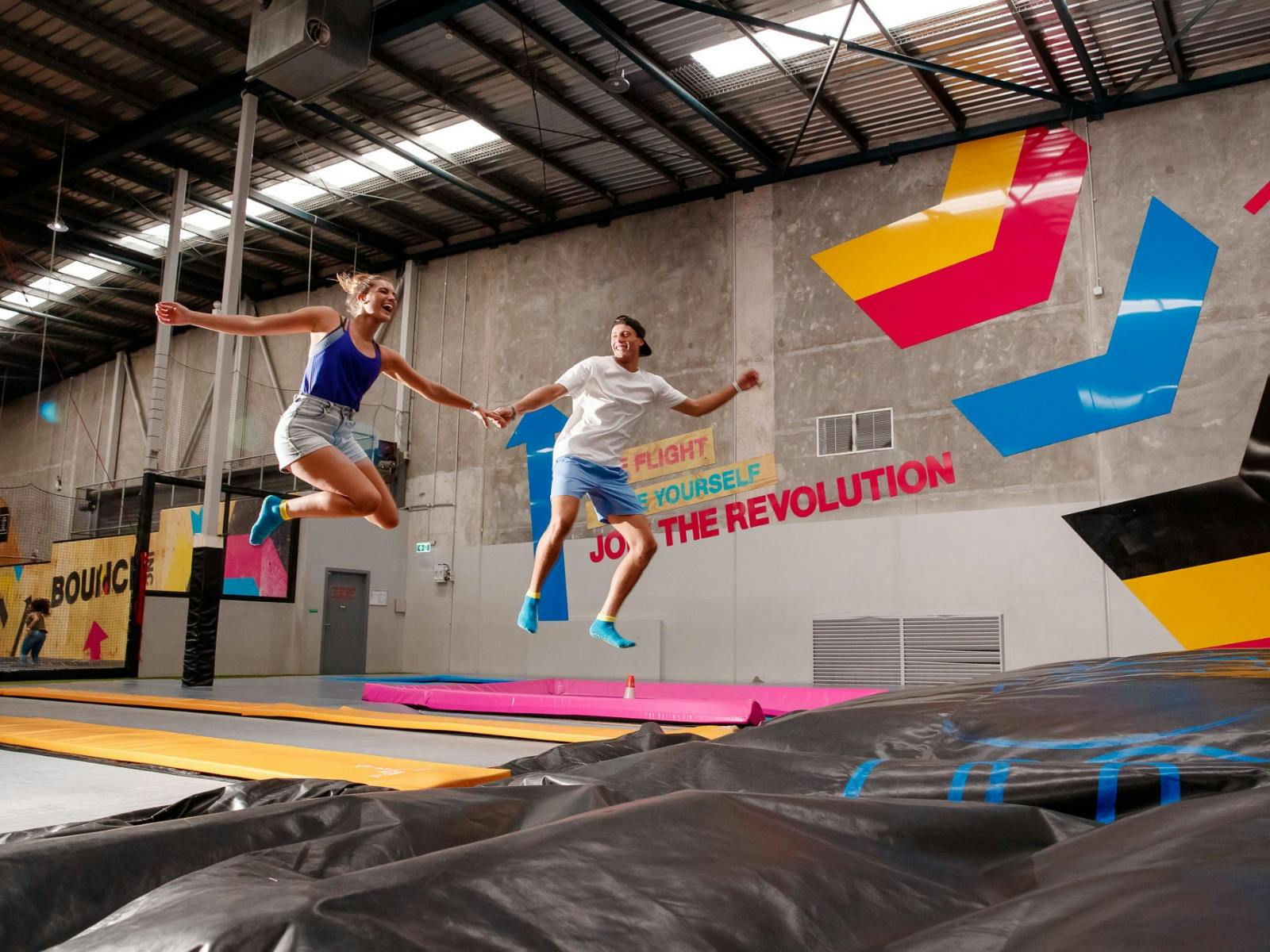 Unleash your free spirit at BOUNCE