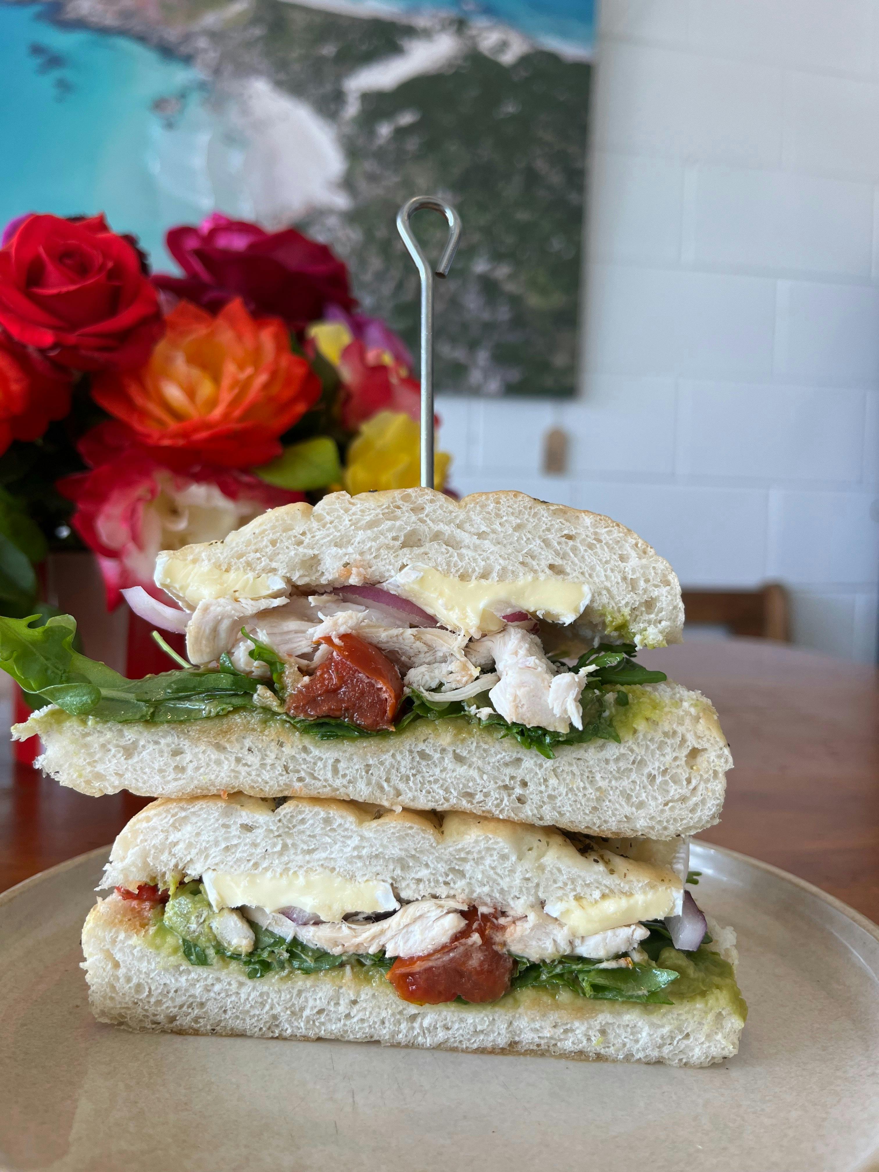 Toasted Fo-occacia with KI Dairy Cheese