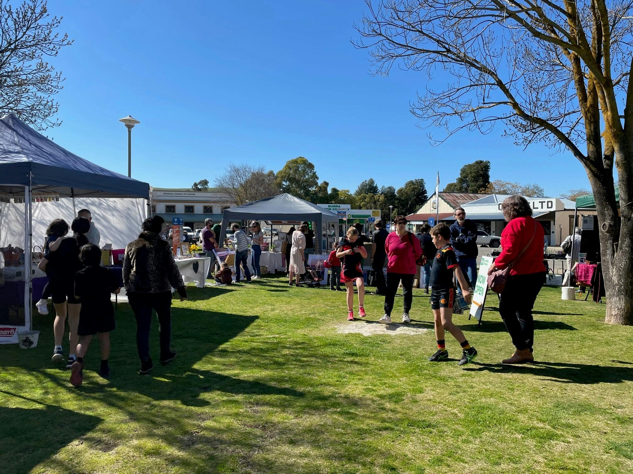 The Burra Market, Rally Weekend