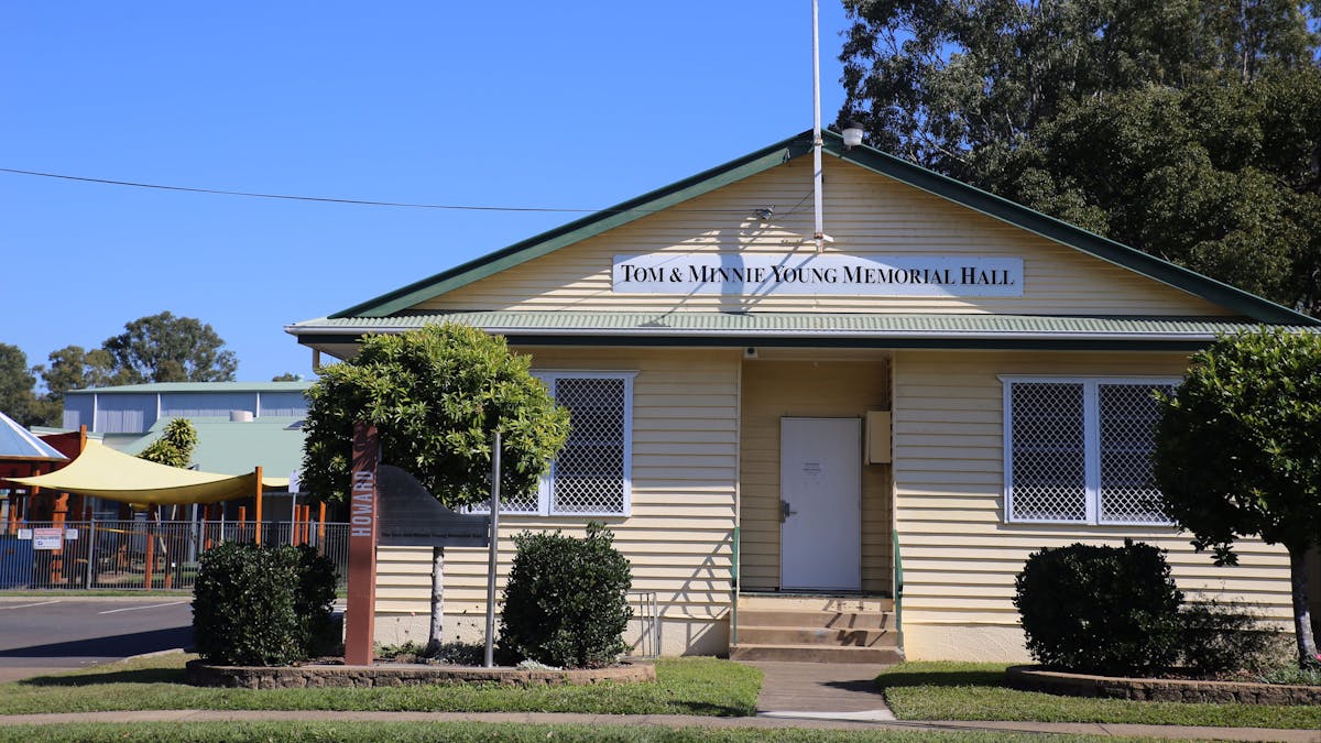 Memorial Hall, Howard, Fraser Coast.