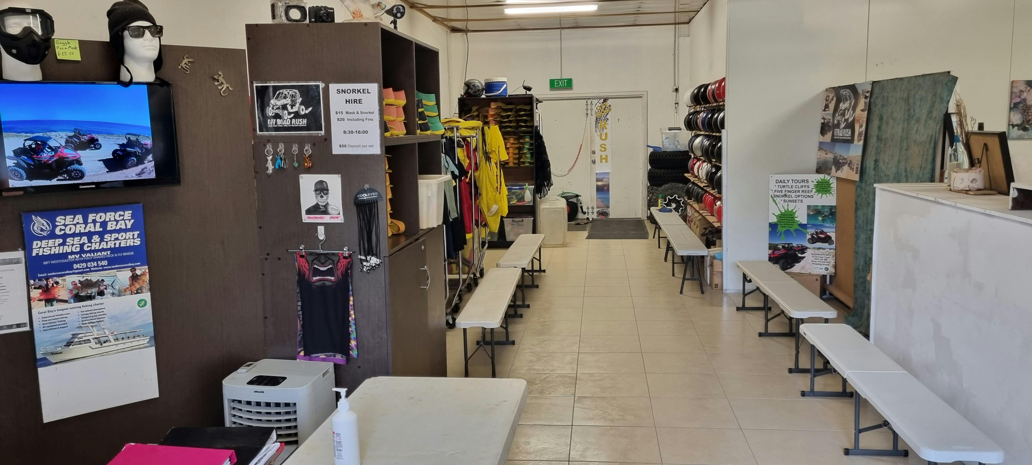Shop interior