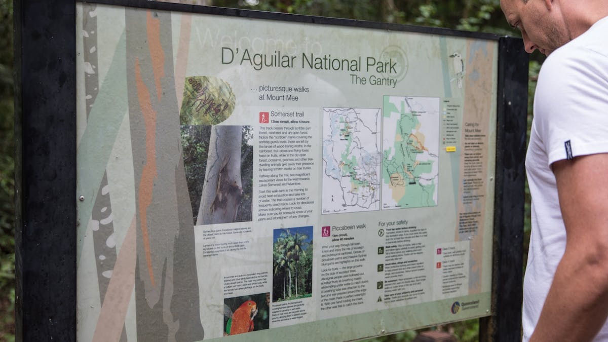 Somerset_Trail_Daguilar_national_park_MtMee_signage_dayboro_moreton_bay_region