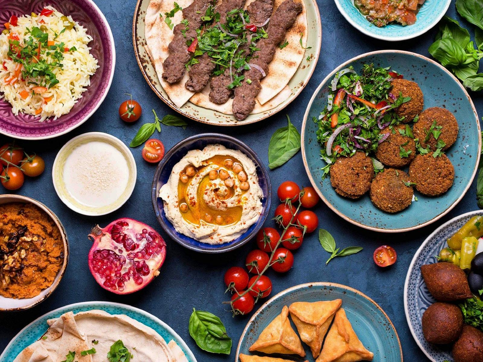 Middle Eastern - In the style of Ottolenghi, spices and aromatic dishes