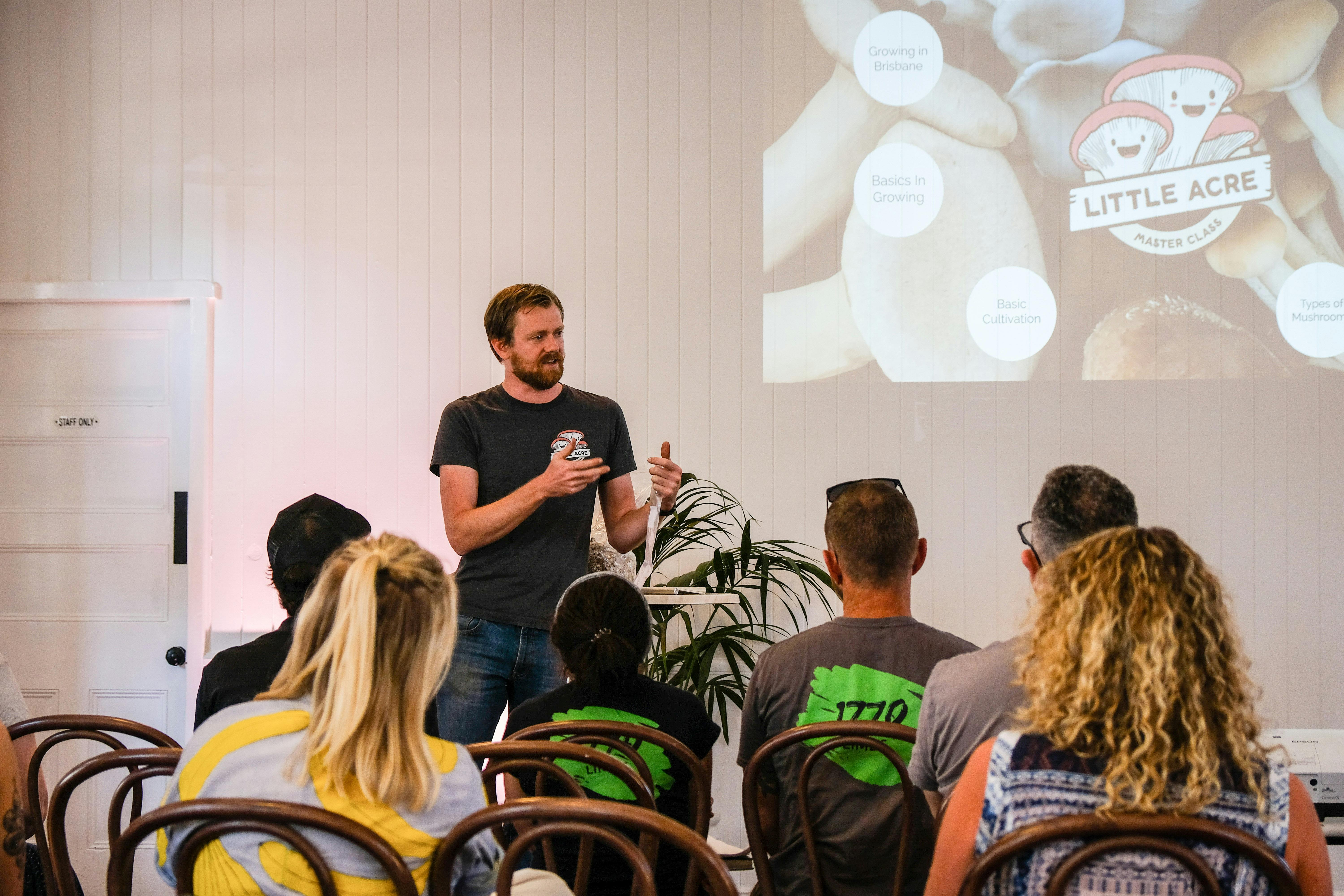 Intro to Home Mushroom Growing Workshop