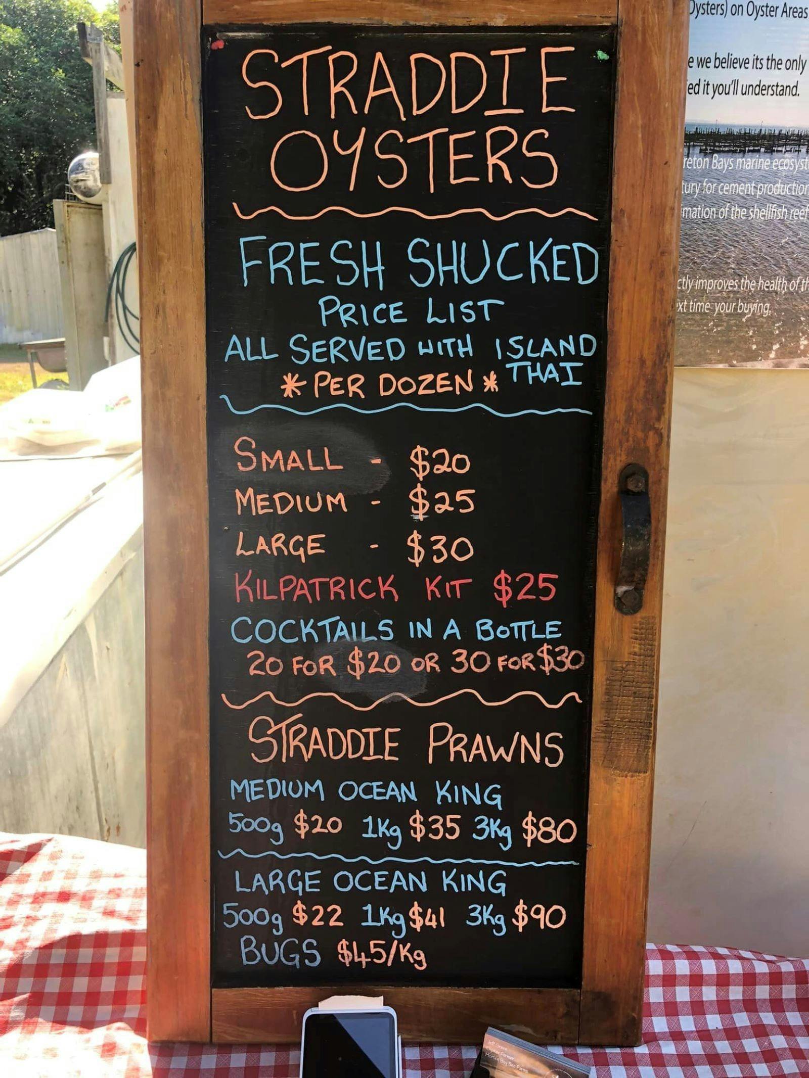 Fresh live oysters for sale