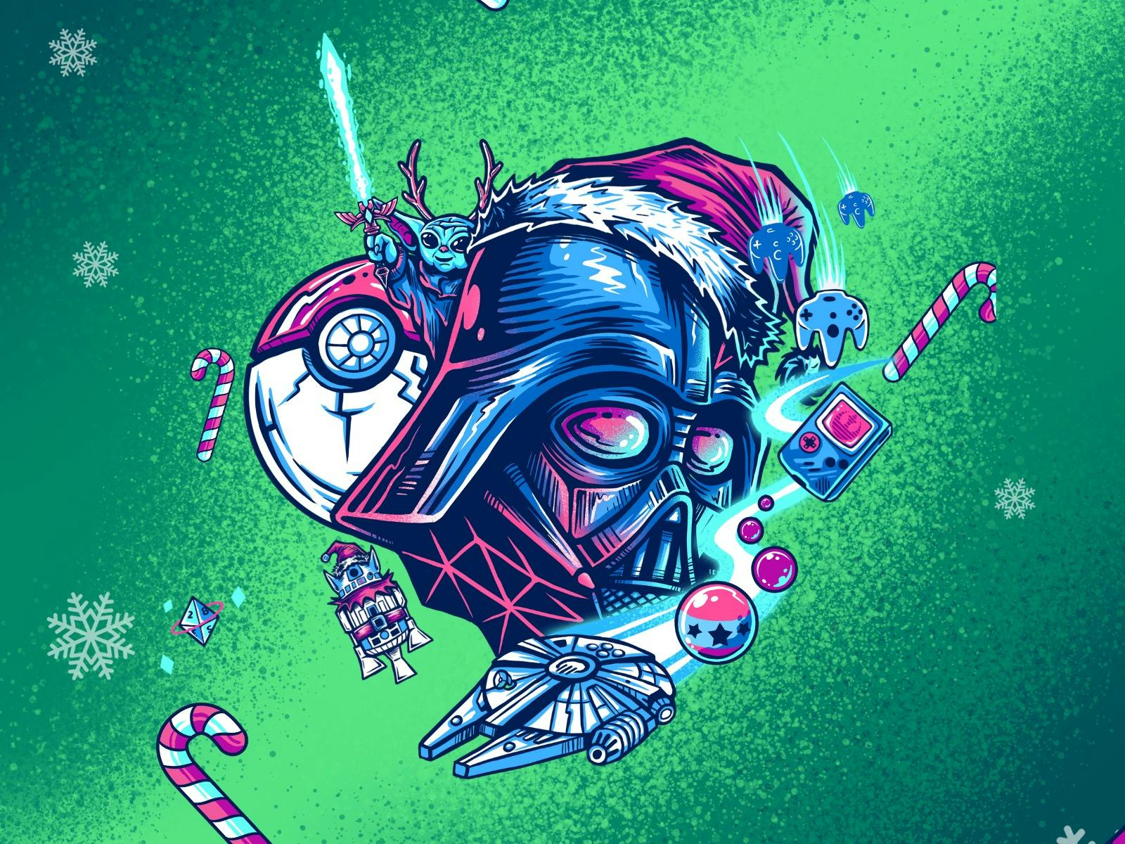 Geek Markets Xmas Edition art work