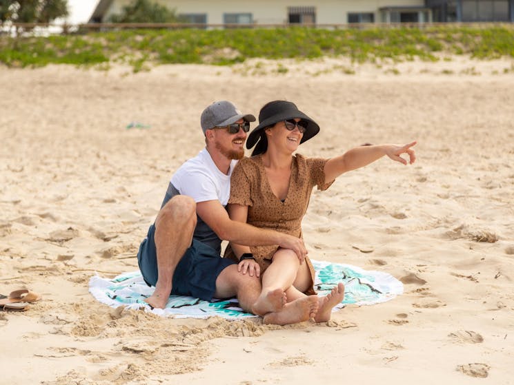 Couple on the beach