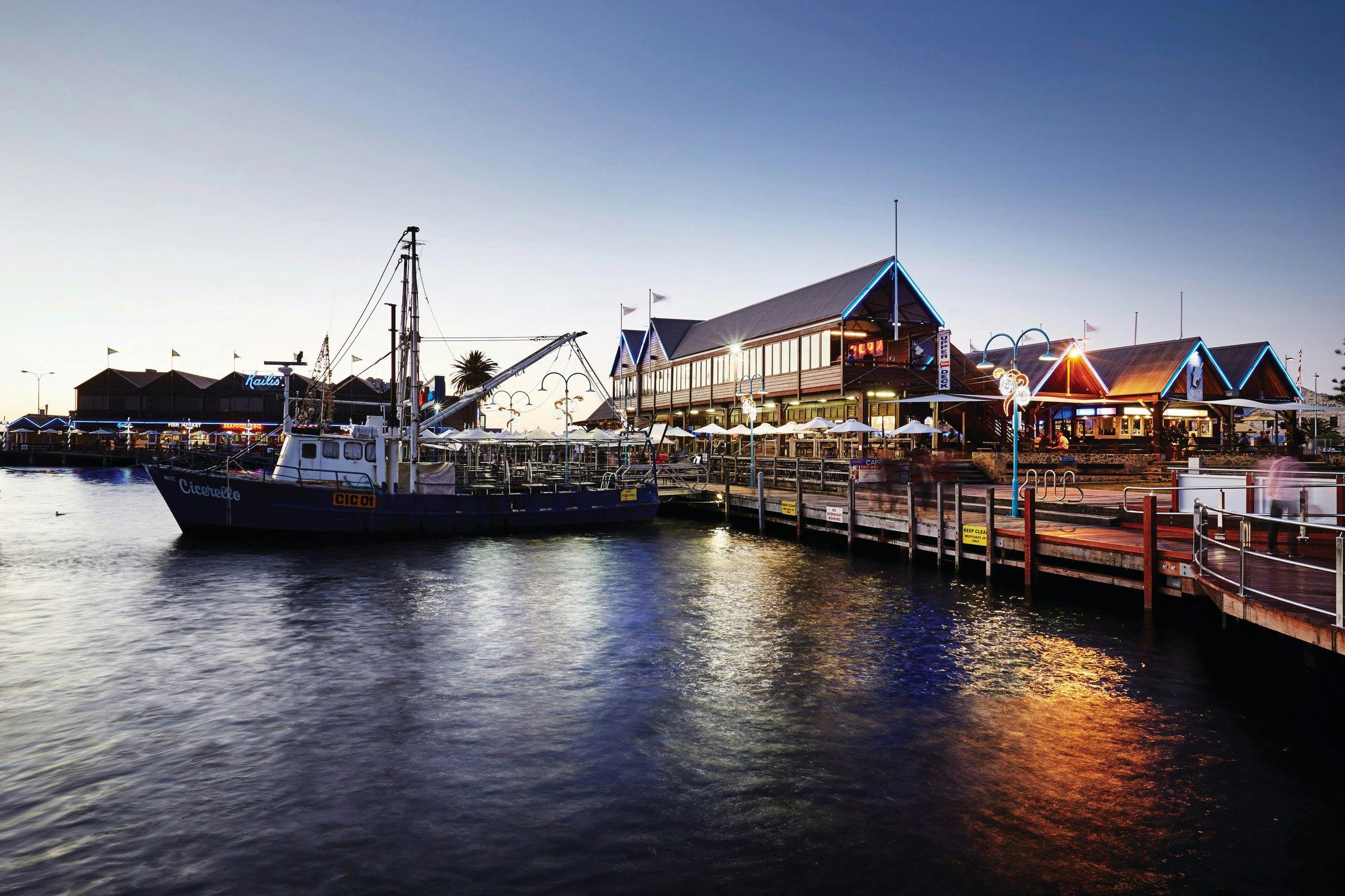 Fremantle Fishing Boat Harbour, Western Australia