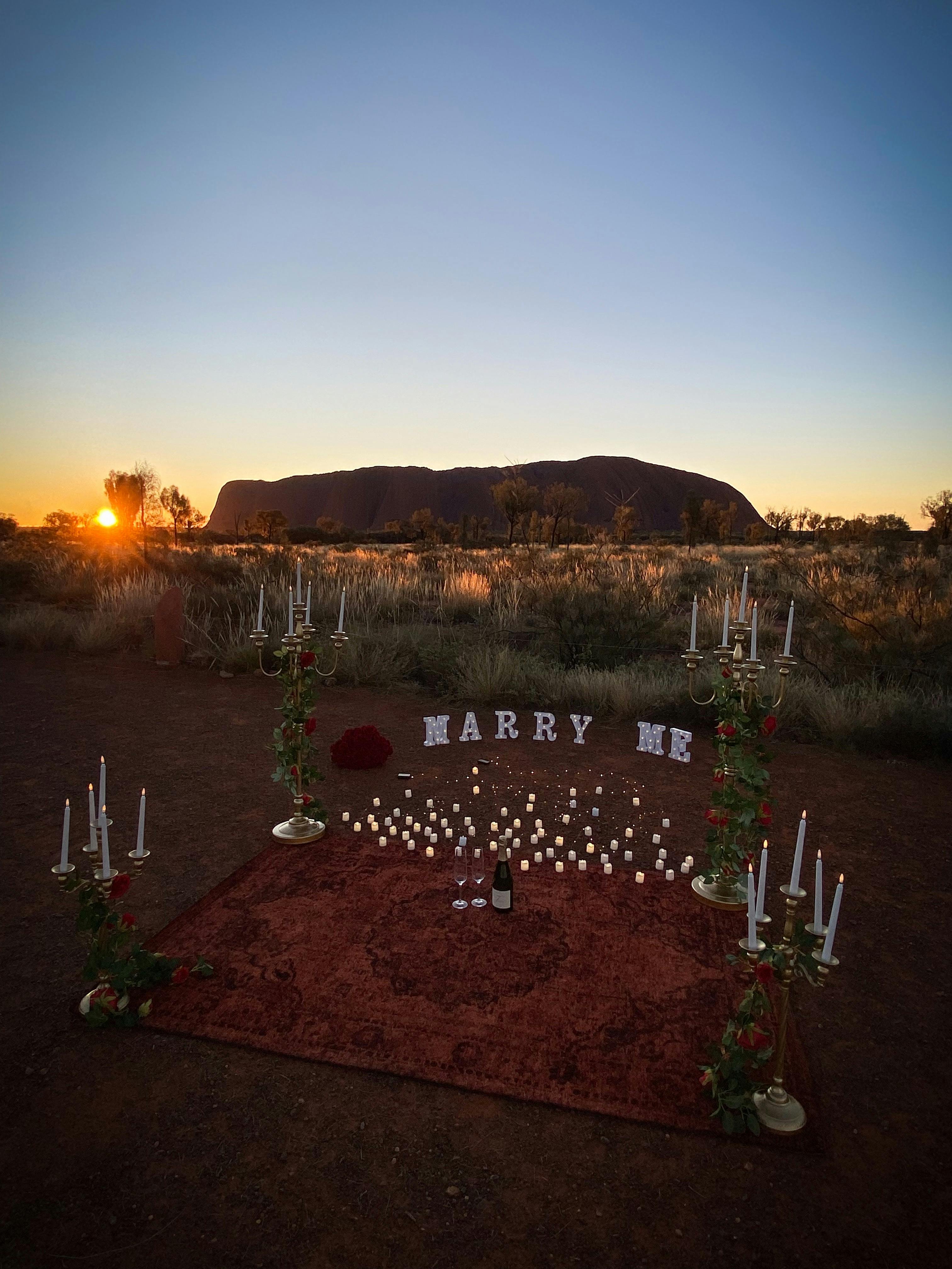 Desert Romance Picnics
