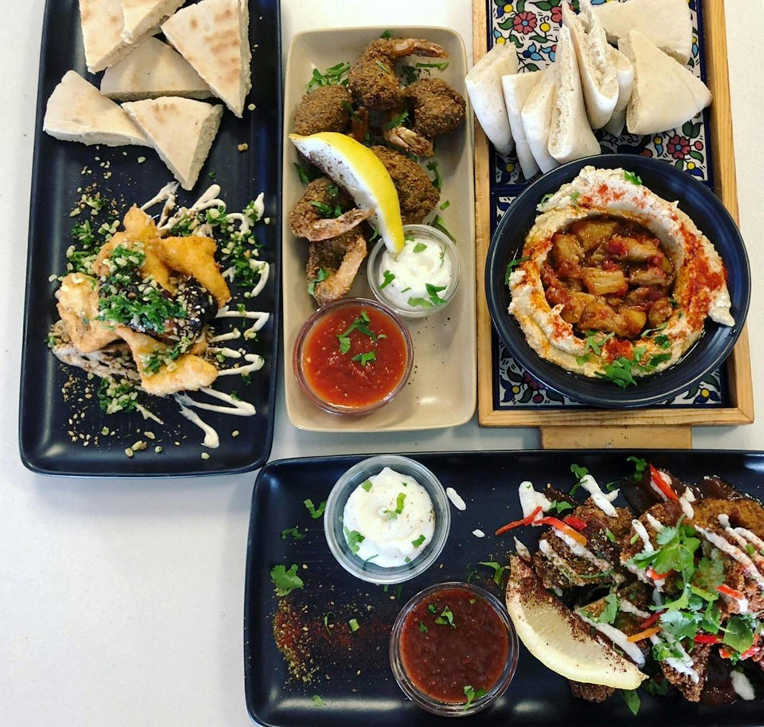 Selection of amazing food