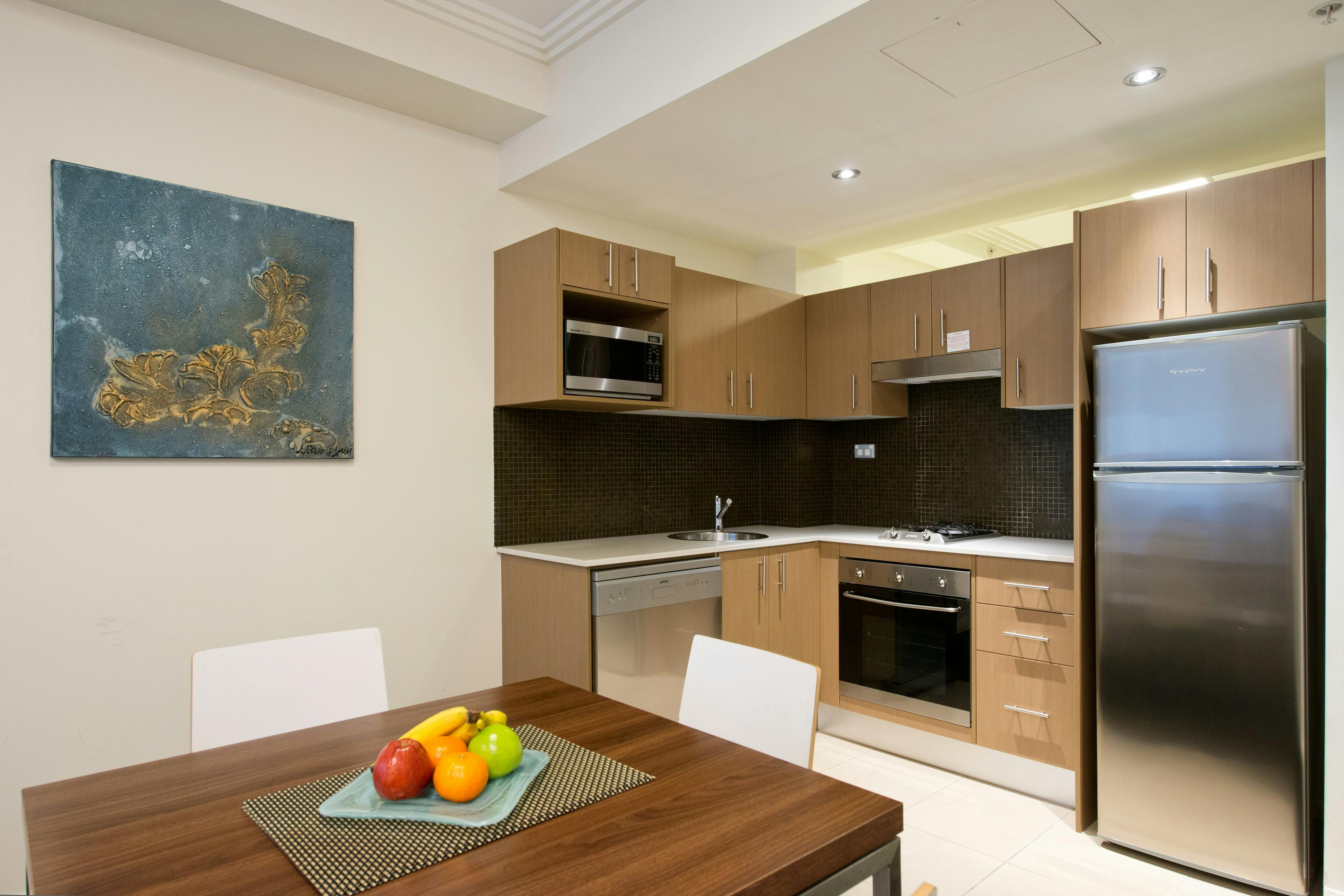 Fully equipped kitchen facilities