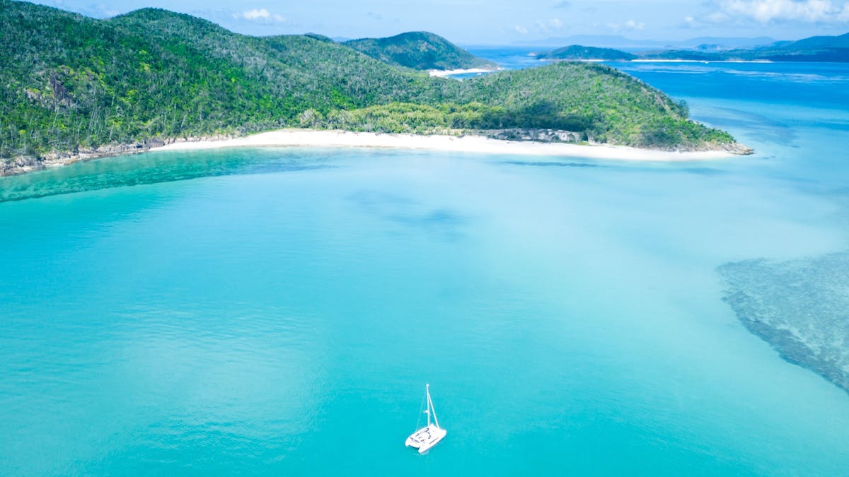 Jules Ingall with Queensland Yacht Charters