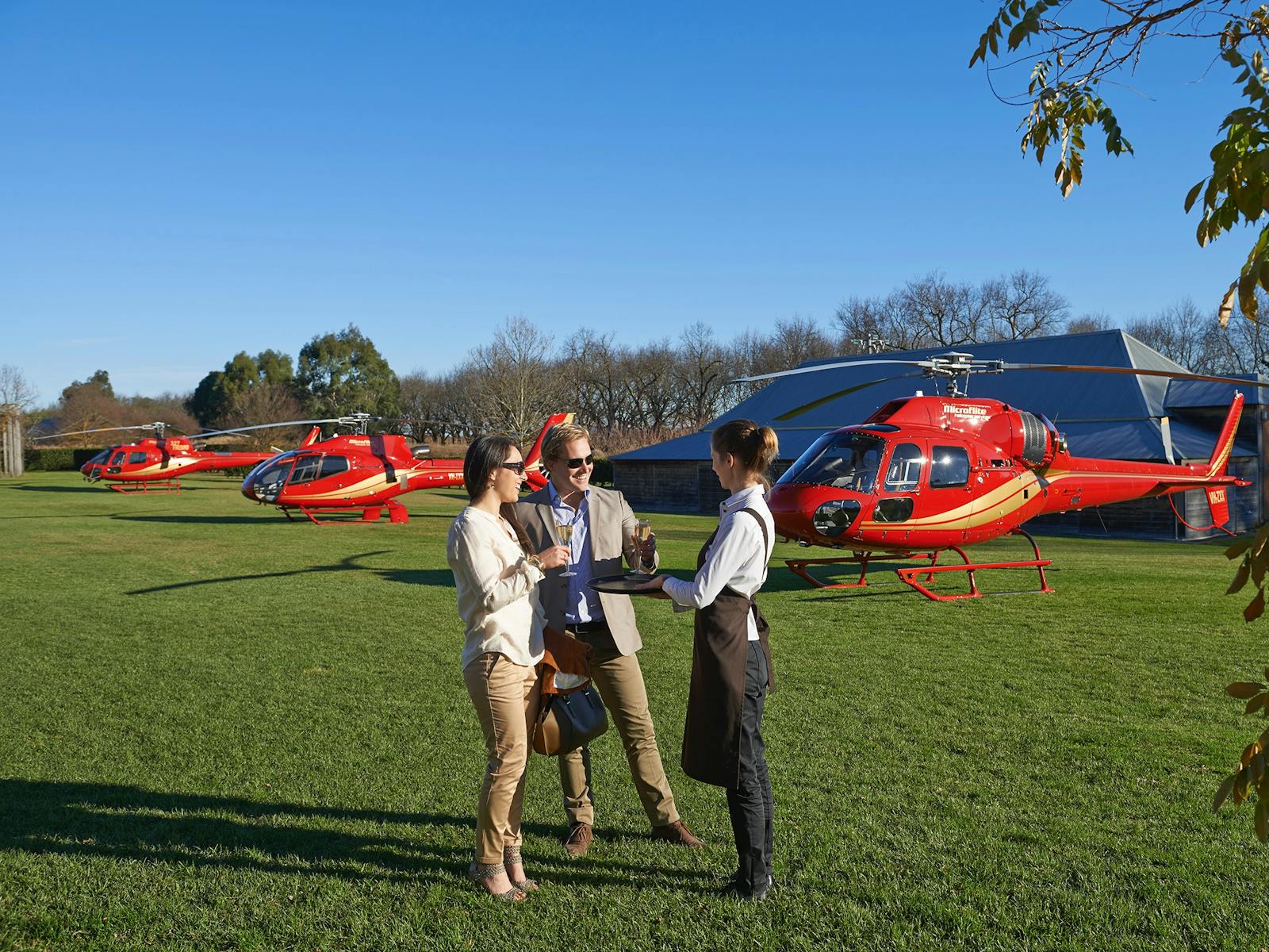 Pair the best of Victoria's word-class food and wine with Microflite for an unforgettable experience