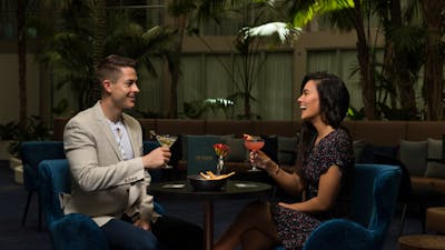 Cocktail in The George Bar