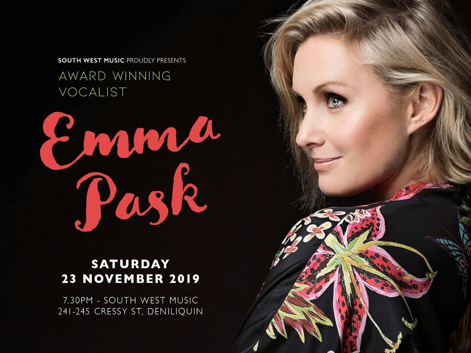 Image for Emma Pask - Live in Deni