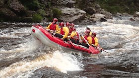 Rafting in the King River Gorge