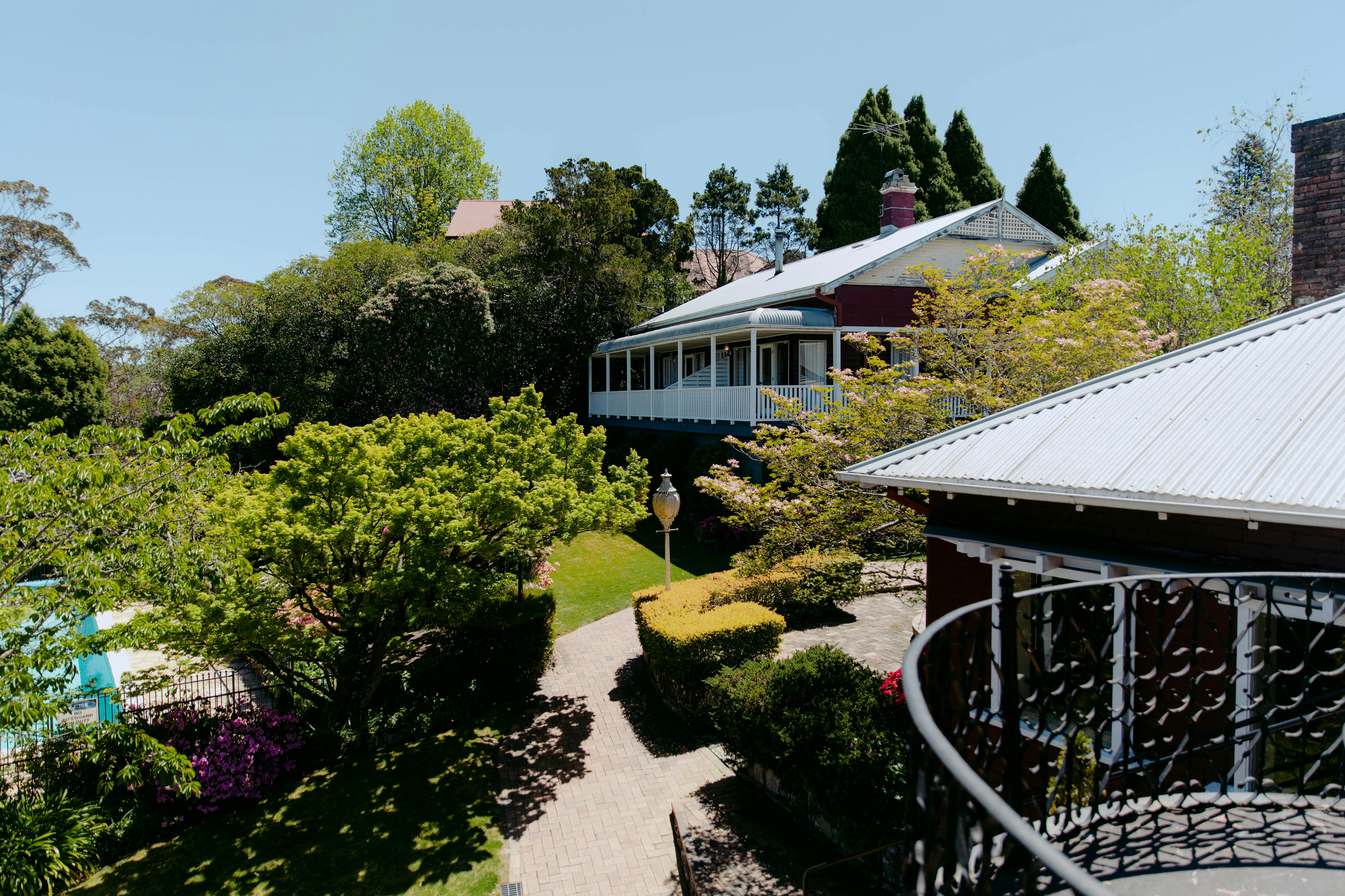 Hotel Mountain Heritage garden