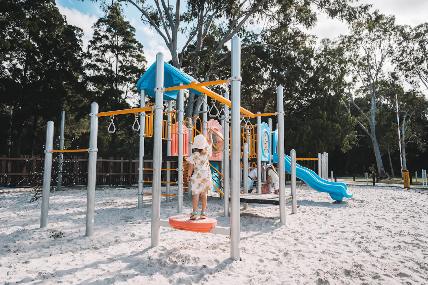 Kids on playground