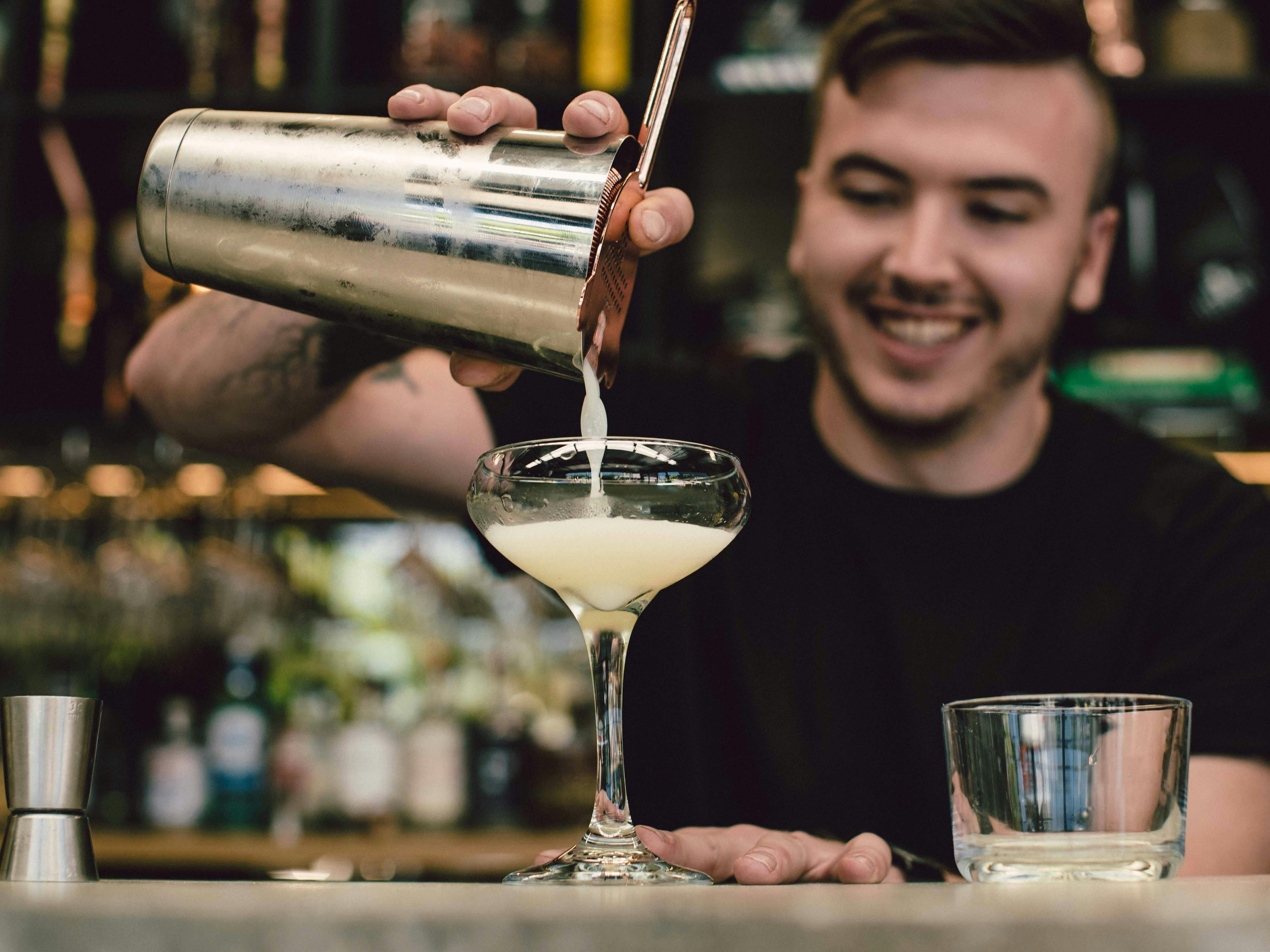 cocktail making