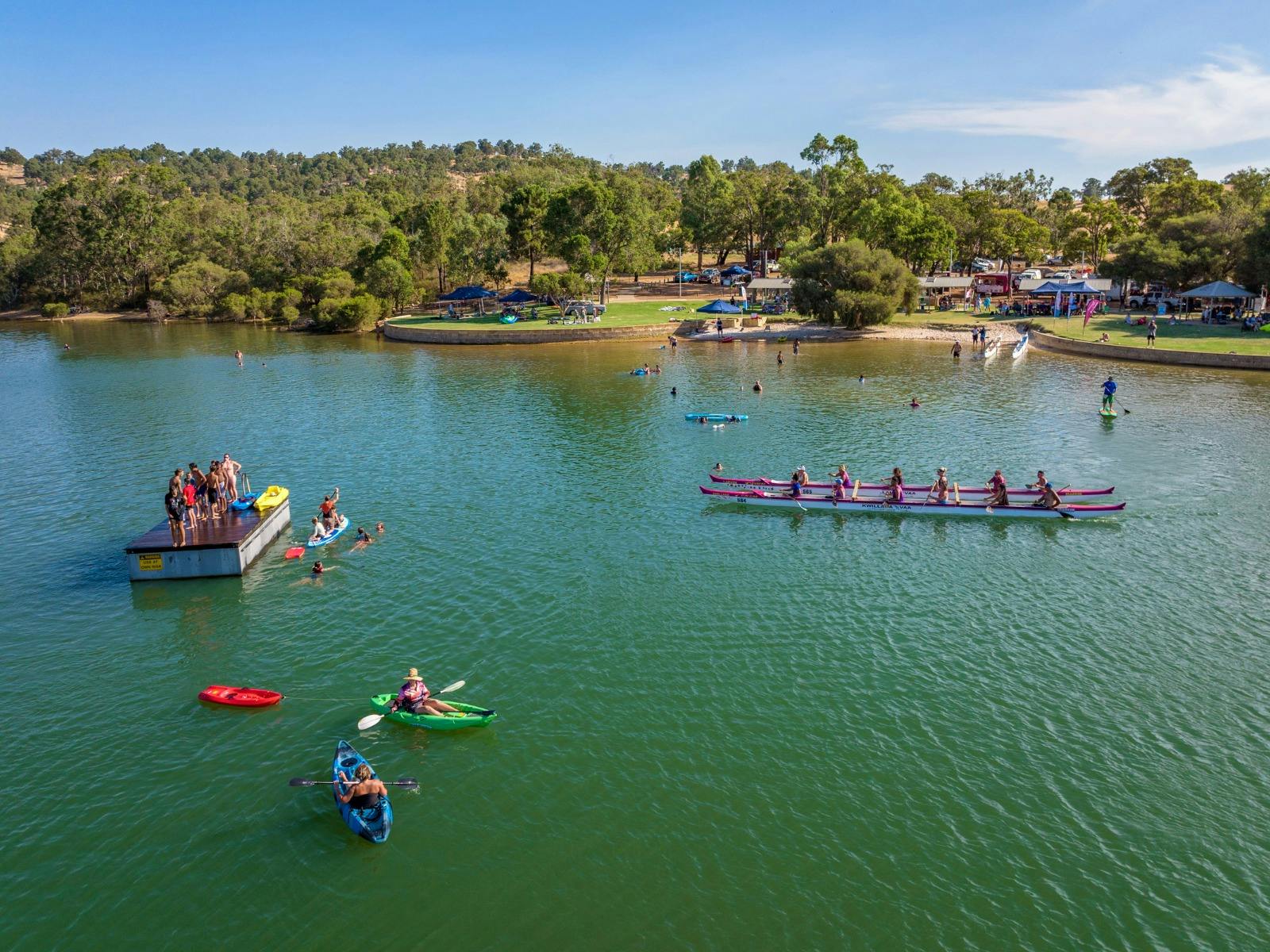 Paddlefest at the Weir