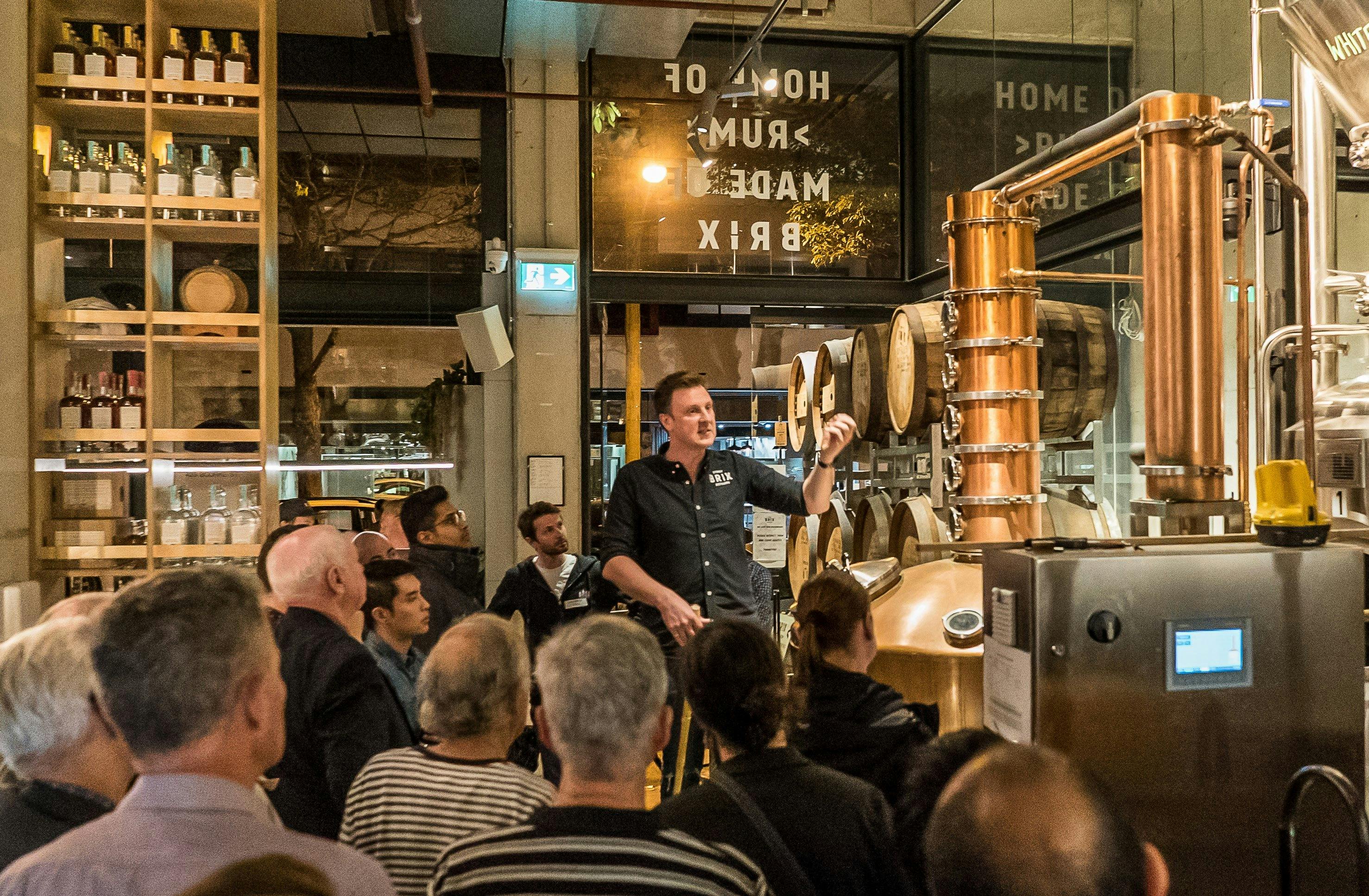 brix, rum, distillery, tour, tasting, experience, rum, australian