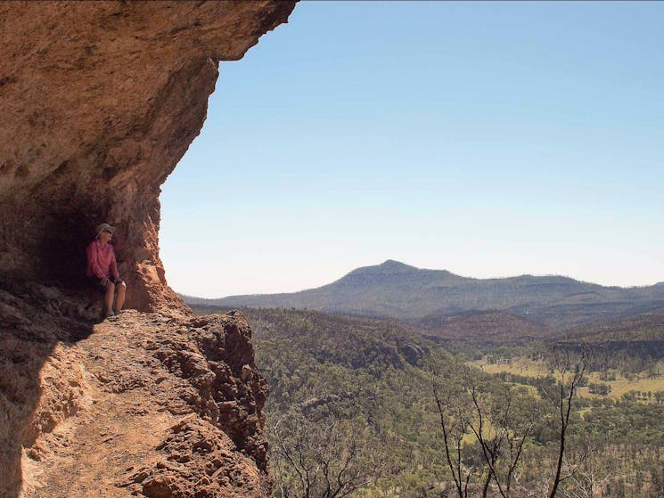 Belougery Split Rock walking track, Warrumbungle National Park. Photo: Sue Brookhouse