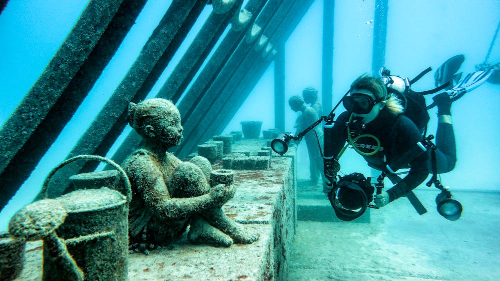 Coral Greenhouse & Ocean Sentinels / MOUA / Museum of Underwater Art