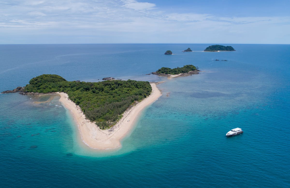 Aerial Island View