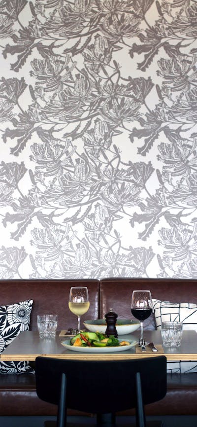 No.10 Restaurant + Bar interior