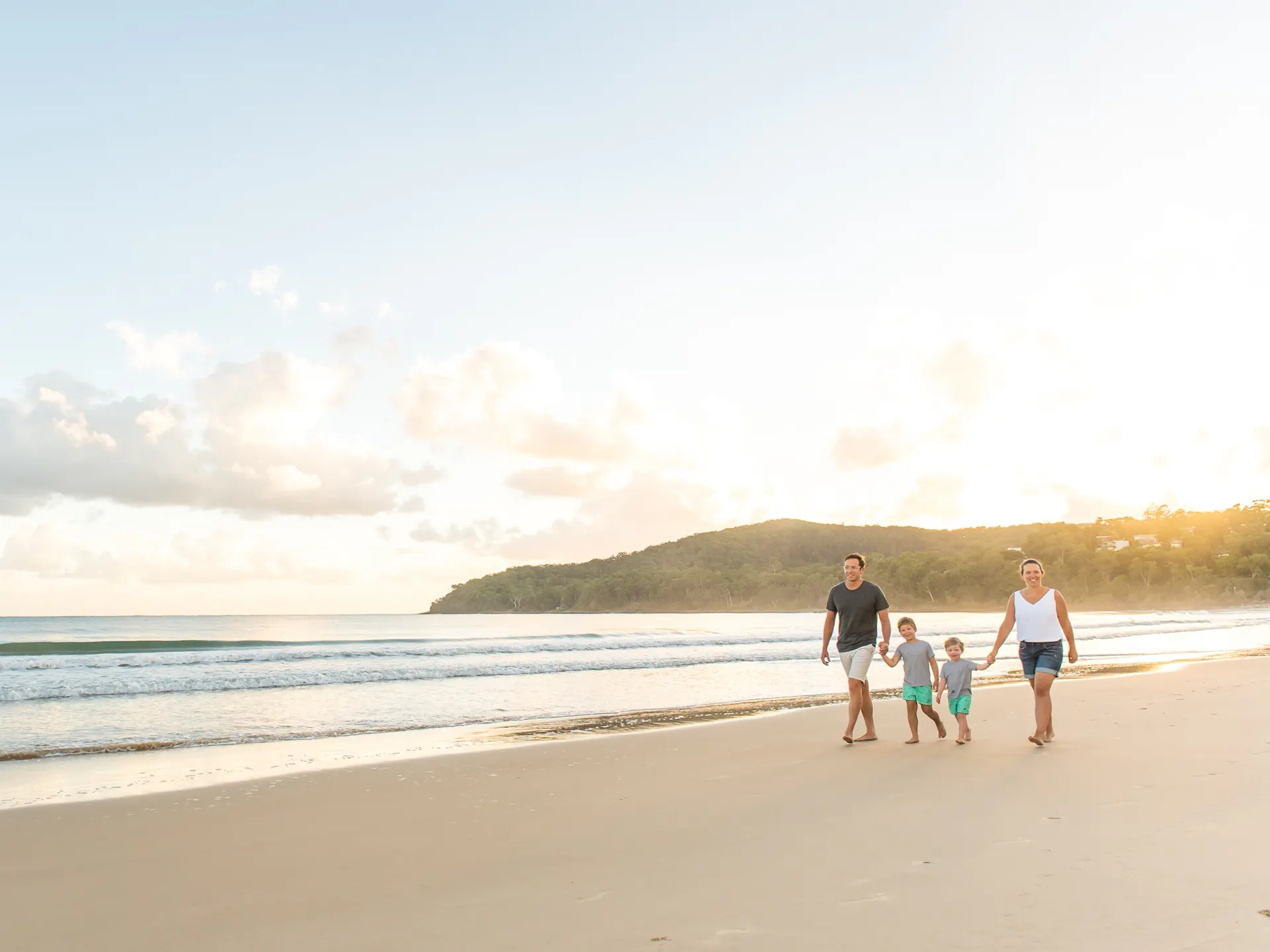 Family Photos on Sunshine Coast Beach