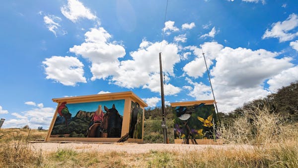 Wingen Signal Station Mural