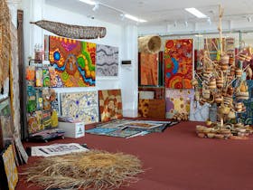 One of Mason Gallery's two showrooms