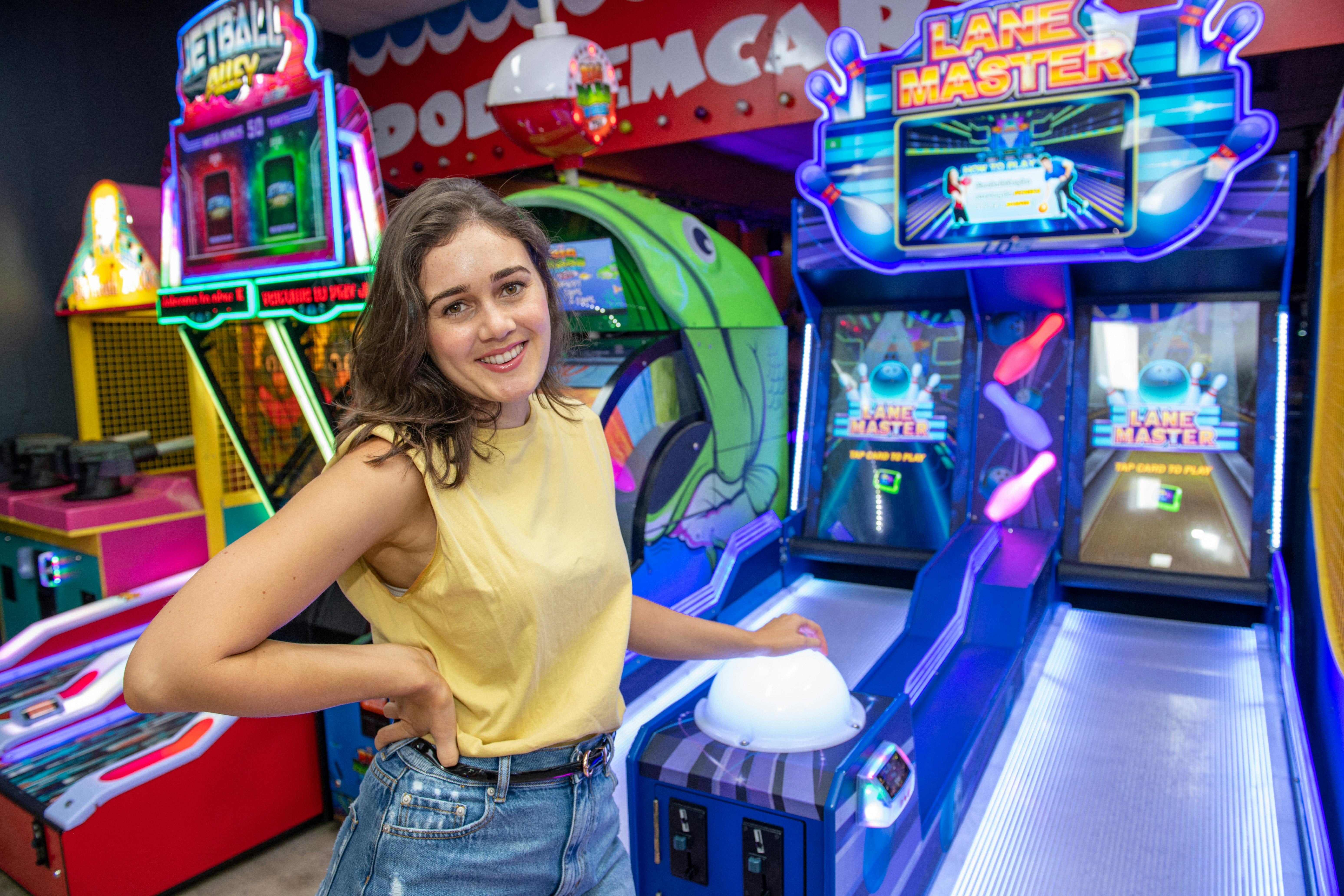 Brooke in Arcade