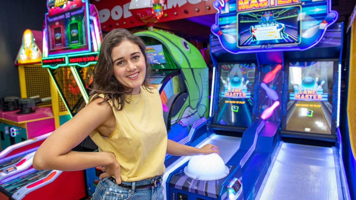 Brooke in Arcade Brooke in Arcade