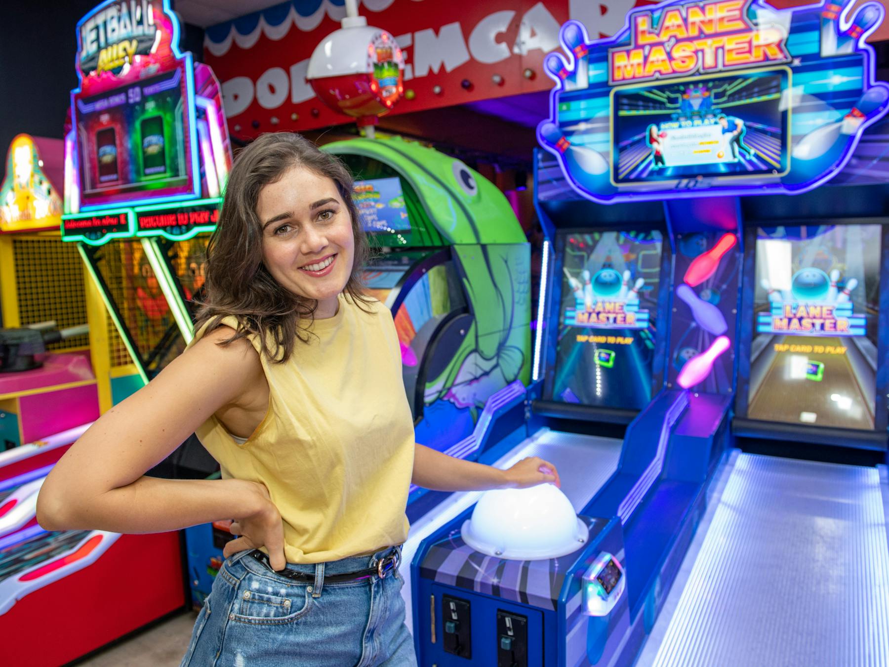 Brooke in Arcade