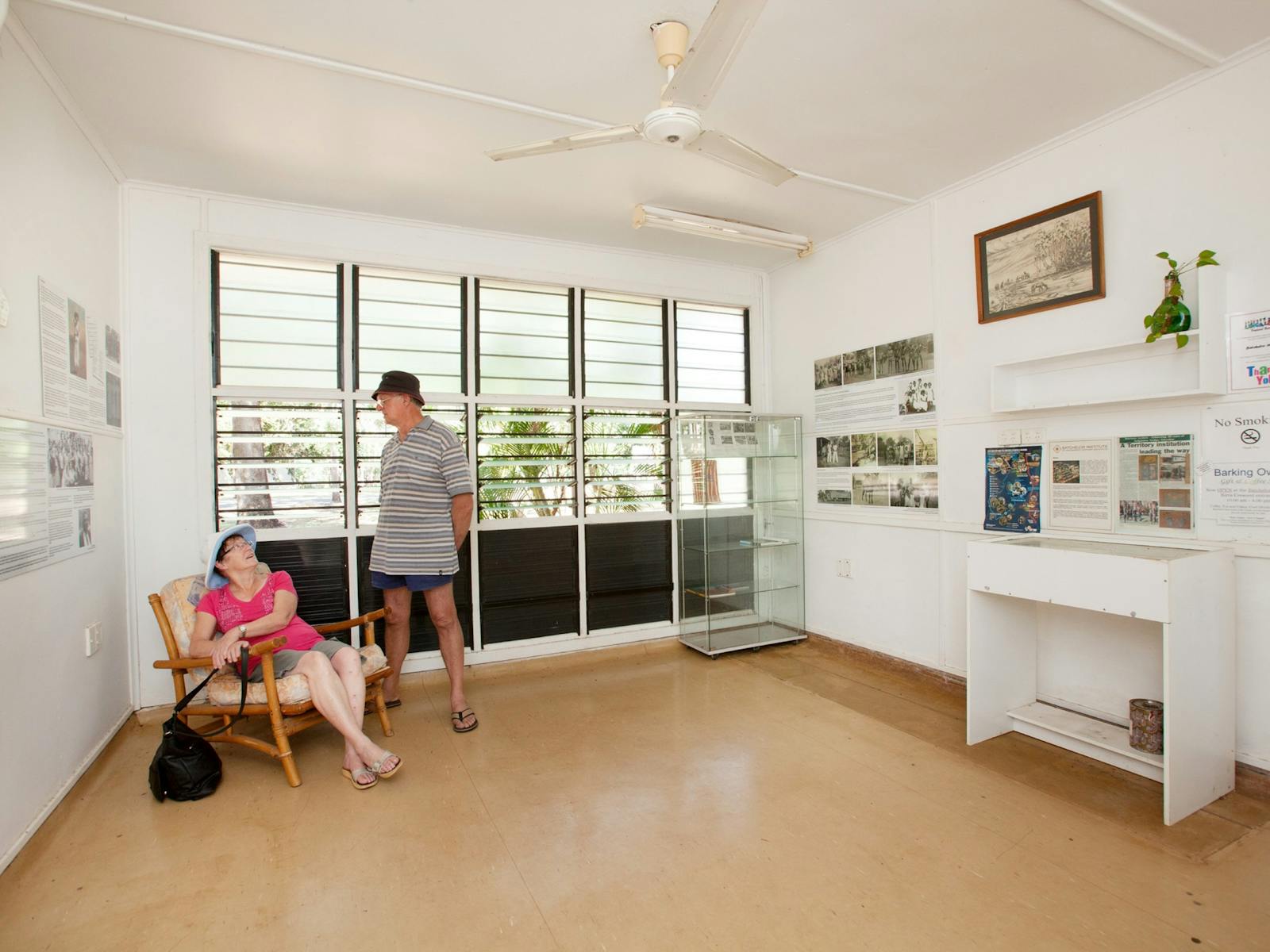Tourists in Aboriginal Area